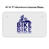 4 X 7 Aluminum License Plate  Thumbnail