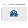 4 X 7 Aluminum License Plate  Thumbnail