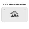 4 X 7 Aluminum License Plate  Thumbnail