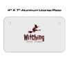 4 X 7 Aluminum License Plate  Thumbnail