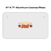 4 X 7 Aluminum License Plate  Thumbnail
