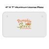 4 X 7 Aluminum License Plate  Thumbnail