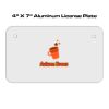 4 X 7 Aluminum License Plate  Thumbnail
