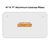 4 X 7 Aluminum License Plate  Thumbnail