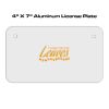 4 X 7 Aluminum License Plate  Thumbnail