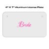4 X 7 Aluminum License Plate  Thumbnail
