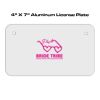 4 X 7 Aluminum License Plate  Thumbnail