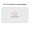 4 X 7 Aluminum License Plate  Thumbnail