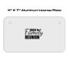 4 X 7 Aluminum License Plate  Thumbnail