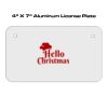 4 X 7 Aluminum License Plate  Thumbnail