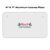4 X 7 Aluminum License Plate  Thumbnail