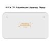 4 X 7 Aluminum License Plate  Thumbnail