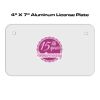 4 X 7 Aluminum License Plate  Thumbnail