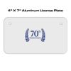 4 X 7 Aluminum License Plate  Thumbnail