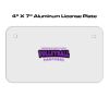 4 X 7 Aluminum License Plate  Thumbnail