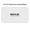 4 X 7 Aluminum License Plate  Thumbnail