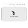 4 X 7 Aluminum License Plate  Thumbnail