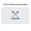 4 X 7 Aluminum License Plate  Thumbnail