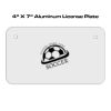 4 X 7 Aluminum License Plate  Thumbnail