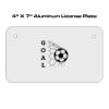 4 X 7 Aluminum License Plate  Thumbnail