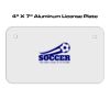4 X 7 Aluminum License Plate  Thumbnail
