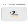 4 X 7 Aluminum License Plate  Thumbnail