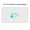 4 X 7 Aluminum License Plate  Thumbnail