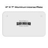 4 X 7 Aluminum License Plate  Thumbnail