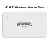 4 X 7 Aluminum License Plate  Thumbnail