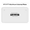 4 X 7 Aluminum License Plate  Thumbnail