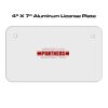 4 X 7 Aluminum License Plate  Thumbnail