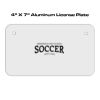 4 X 7 Aluminum License Plate  Thumbnail