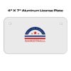4 X 7 Aluminum License Plate  Thumbnail