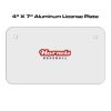 4 X 7 Aluminum License Plate  Thumbnail