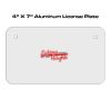 4 X 7 Aluminum License Plate  Thumbnail