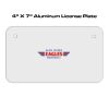 4 X 7 Aluminum License Plate  Thumbnail