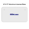 4 X 7 Aluminum License Plate  Thumbnail