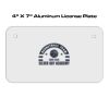 4 X 7 Aluminum License Plate  Thumbnail