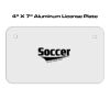 4 X 7 Aluminum License Plate  Thumbnail