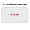 4 X 7 Aluminum License Plate  Thumbnail