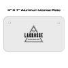 4 X 7 Aluminum License Plate  Thumbnail