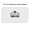 4 X 7 Aluminum License Plate  Thumbnail