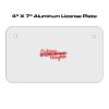 4 X 7 Aluminum License Plate  Thumbnail