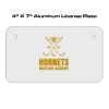 4 X 7 Aluminum License Plate  Thumbnail