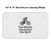 4 X 7 Aluminum License Plate  Thumbnail