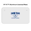 4 X 7 Aluminum License Plate  Thumbnail