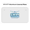 4 X 7 Aluminum License Plate  Thumbnail