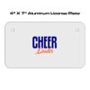 4 X 7 Aluminum License Plate  Thumbnail