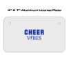 4 X 7 Aluminum License Plate  Thumbnail