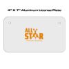 4 X 7 Aluminum License Plate  Thumbnail
